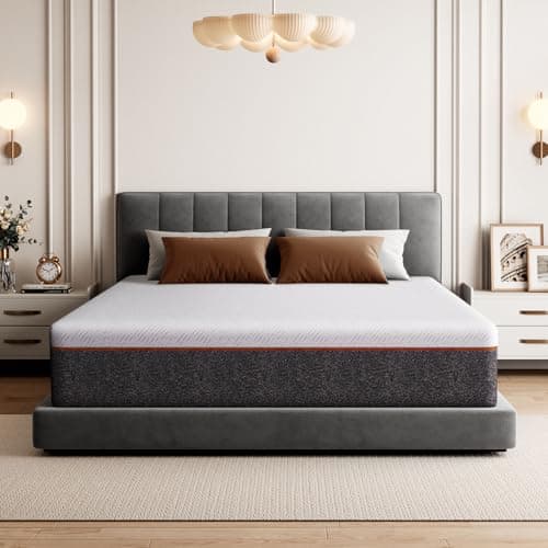 Marsail 6 Inch Twin Size Mattress, Cooling Gel Memory Foam, Fiberglass Free Breathable Cooling Bed Twin Mattress, Medium-Firm in A Box - Image 1