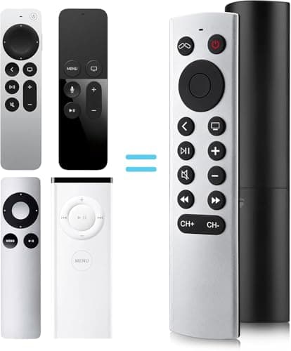 Replacement for Apple-TV-4K-Remote, Remote Control for Apple TV 4K/HD (NOT Siri and Voice) - Image 1