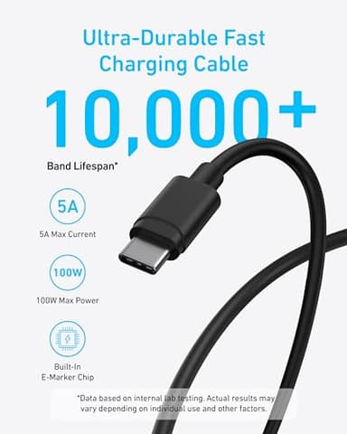 Anker 45W USB C Charger Block, PPS Fast Charger with USB-C Cable for iPhone 17/16 and More Series, iPad, Galaxy S24 Ultra (2-Pack 5 ft Cable Included) - Image 6