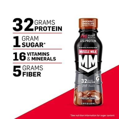 Muscle Milk Pro Series Shake, Cookies 'n Creme, 11.16 Fl Oz Bottles (Pack of 12) - Image 2
