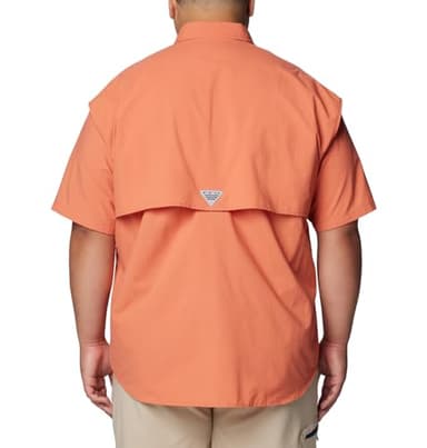 Columbia Men's Bahama II Short Sleeve Shirt, Faded Peach, Small - Image 7