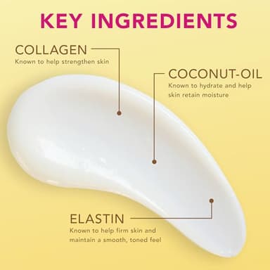 Jergens Natural Glow +Firming Self Tanner Body Lotion, Fair to Medium Skin Tone, Sunless Tanning Moisturizer with Collagen and Elastin. Helps to Visibly Reduce Cellulite, 7.5 Fl Oz - Image 5