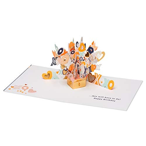 American Greetings Pop Up Birthday Card (XOXO) - Image 1