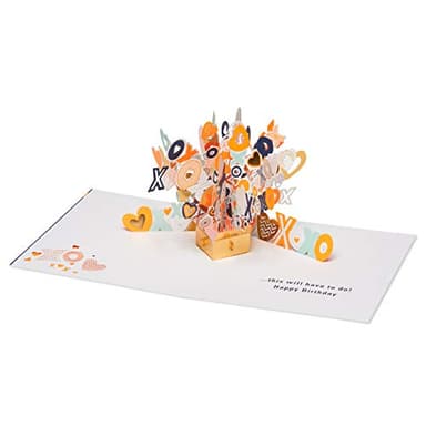 American Greetings Pop Up Birthday Card (XOXO) - Image 1