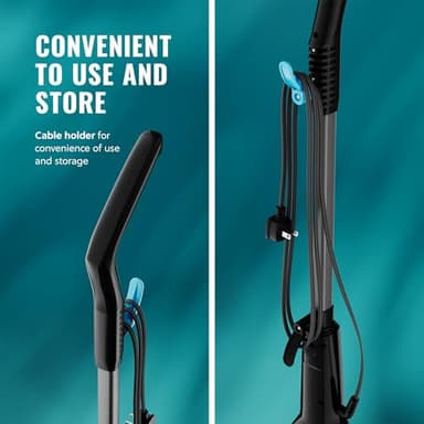 PurSteam Professional Steam Mop | Multi-Surface Floor Cleaner for Hardwood, Tile, Laminate & Carpet | Fast Heating, Lightweight & Chemical-Free Cleaning - Image 8