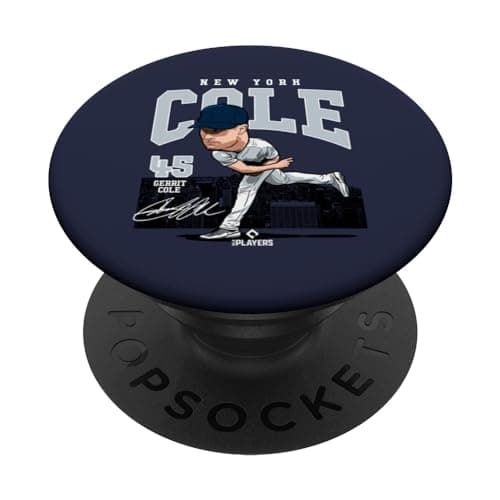 Gerrit Cole | New York Baseball MLB Players | MLBCOL4060 PopSockets Adhesive PopGrip - Image 1