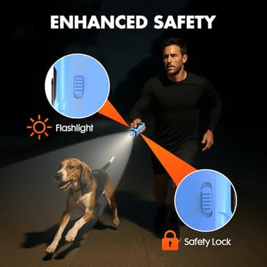 YUYQA Dog Bark Deterrent Device- 3X Ultrasonic Anti Barking,6 Training Modes 23 FT Range–Barks No More Indoors Outdoors Behavior Correct Rechargeable,Compact,Safe, Humane Training for Dogs - Image 8