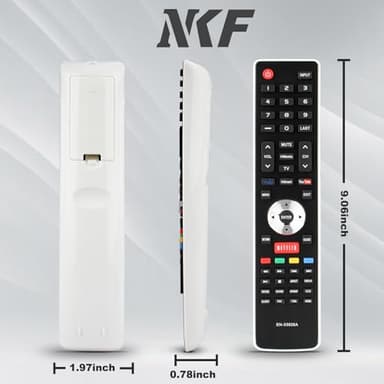 EN-33926A Remote Control for Hisense TV Remote Replacement LCD LED TV F24V86C F39V77C F40V87C F42K26 32K366W 40H5B 40K366WN 48H5GB 50H5GB LTDN39V77US 50K610GWN 55K610GWN Sub EN-33922A EN-33925A - Image 7