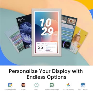 ApoloSign Digital Calendar: Electronic Calendar, Smart Touchscreen Interactive Display for Chore Chart, Family Schedules Planner, Supports All Apps via Google Play (Gray, 21.5-inch) - Image 4