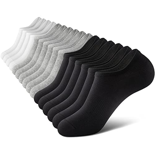 wernies No Show Men Socks, Low Cut Ankle Sock, Men Short Socks Casual Cotton Socks Size 11-13 - Image 1