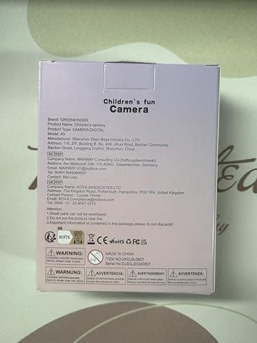 Kids Camera Toys Digital Camera for Kids, Christmas Birthday Gifts for Girls Age 3-12, Selfie 1080P HD Video Digital Camera for 3 4 5 6 7 8 9 10 Year Old Girls with 32GB SD Card - Image 9