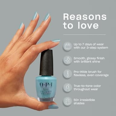 OPI Nail Lacquer Crimp and Proper | Opaque Cool Neutral Purple Crème Chip Resistant Nail Polish | What's Your Mani-tude | Fall 2025 - Image 5