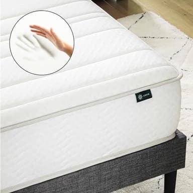 ZINUS 8 Inch Foam and Spring Hybrid Mattress [New Version], King, Fiberglass Free, Medium Firmness, Durable Support, Certified Safe Foams & Fabric, Mattress in A Box - Image 11