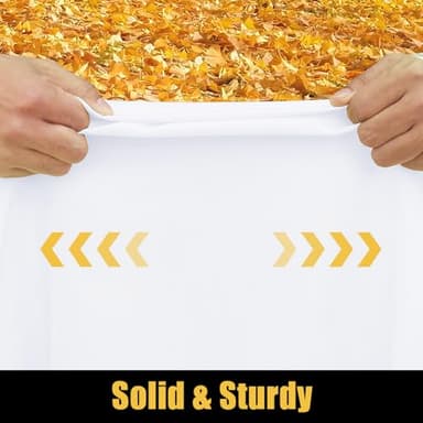 Smiry Rectangle Picnic Table Cloth, Waterproof Elastic Fitted Tablecloths for 6 Foot Tables, Washable Polyester Table Cover for Camping, Indoor and Outdoor (White, 30"x72") - Image 3