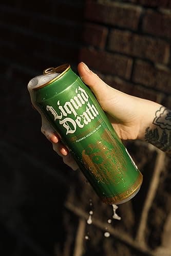 Liquid Death, Severed Lime, Lime-Flavored Sparkling Water, 8-Pack (19.2oz Cans), Low Calorie & No Artificial Sweeteners - Image 7