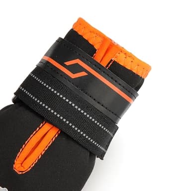 MUSIMC Dog Shoes for Large Dogs Anti-Slip Dog Boots & Paw Protectors for Hot Pavement Waterproof Small Medium Large Dog Booties for Rainy Day Summer Hiking Winter Snowy Day Dog Booties 4PCS - Image 7