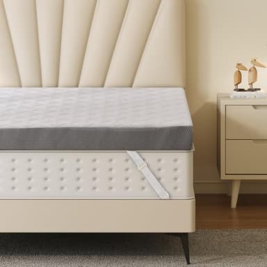 Extra Firm Mattress Topper Twin XL Size 3 Inch, Pain Relieving Foam Bed Topper for Extra Support, High-Density Foam Mattress Pad with Removable Cover, No Smell, CertiPUR-US Certified, 80" x 38" - Image 8