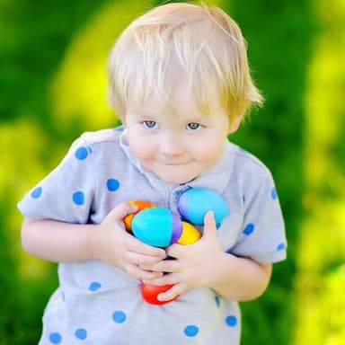 12 PCS Brown Wooden Eggs to Paint Fake Easter Eggs Dummy Faux Wooden Eggs for Crafts, Easter Decorations, Get Hens to Lay Eggs - Image 6