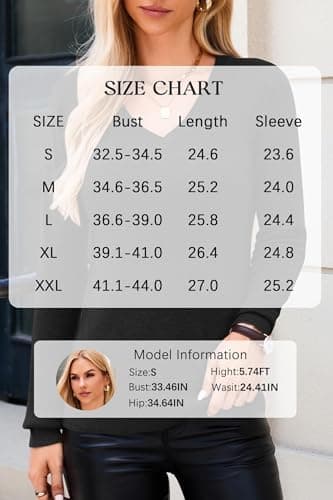 Arach&Cloz Women's Wool Blend Fall Sweaters Business Casual Outfits - Image 7