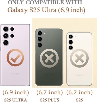 DEERLAMN Case for Samsung Galaxy S25 Ultra with Slide Camera Cover+Screen Protector (1 Pack), Rotated Ring Kickstand Military Grade Shockproof Protective Cover-Olive Green - Image 2