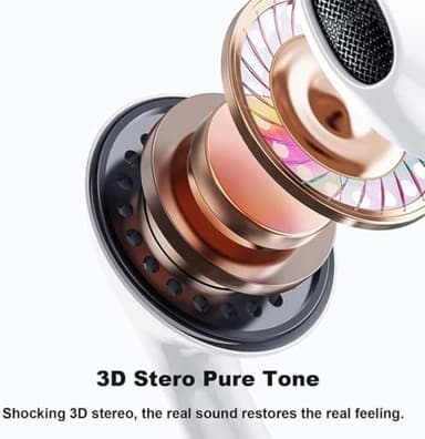 2 Pack USB C Headphones for iPhone 16/15 Earbuds USB C Wired Earphones with Mic & Remote Control Noise Cancelling for iPhone 16 pro, iPad Pro, Galaxy S23/S22/S21/S20/Ultra Note 10/20, Pixel 7/6/6a - Image 2