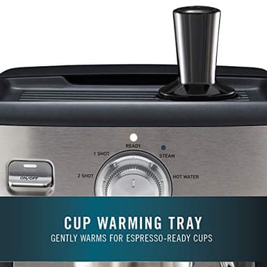 Calphalon BVCLECMP1 Temp iQ Espresso Machine with Steam Wand, Stainless - Image 6