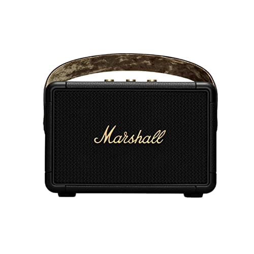 Marshall Kilburn II Bluetooth Portable Speaker - Black & Brass - Image 1