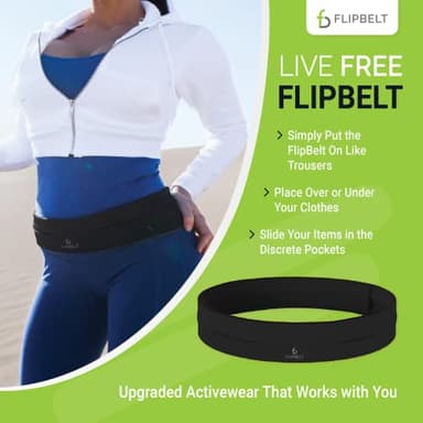 FlipBelt FB0114-BLK-S.1, Black, Small - Image 6