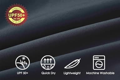 Willit Women's 5" Swim Board Shorts Quick Dry Beach Swimming Shorts UPF 50+ High Waisted Liner Pockets Black Size 18 - Image 4