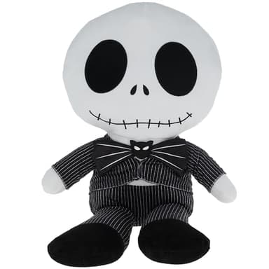 KIDS PREFERRED Disney Baby Tim Burton The Nightmare Before Christmas Jack Skellington Stuffed Animal, Jumbo Minky Fabric Halloween Plushies Kids Toys - Image 1