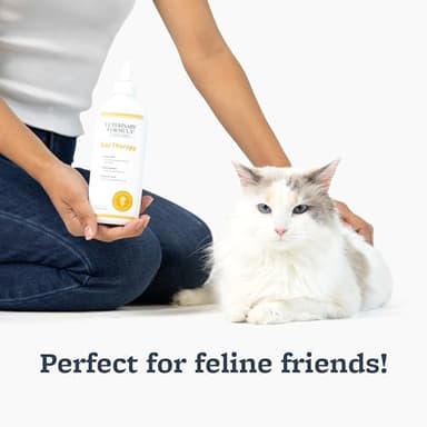 Veterinary Formula Clinical Care Ear Therapy, 8 oz. – Cat and Dog Ear Cleaner – Helps Soothe Itchiness and Clean The Ear Canal of Debris and Buildup - Image 7