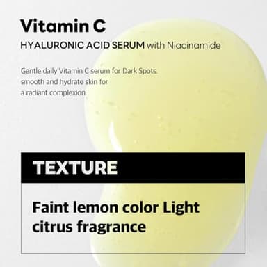 MEDIHEAL Vitamin C Brightening Serum (1.35 fl oz, 1 Pack) - Tone-Texture-Glow Care, Manage Skin with Vitamin C, Niacinamide, Hyaluronic Acid - Image 4