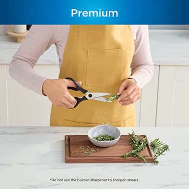 Ninja K62012 Foodi NeverDull Premium 12-Piece German Stainless Steel Knife System with Built-in Sharpener, Stainless Steel/Black - Image 9