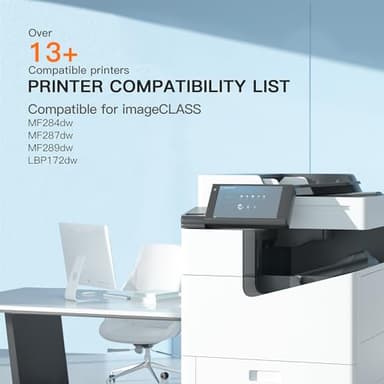 E-Z Ink 072 Toner Cartridge Compatible for Canon 072 Toner CRG072 CRG-072H Toner Cartridge for Canon ImageCLASS MF284dw MF287dw MF289dw LBP172dw Series Printer (2 Black) - Image 2