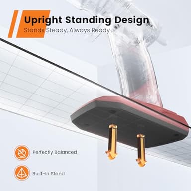 GoGonova Glue Gun Zuel, 20s Fast Preheating Anti-drip Cordless Glue Gun, 2Ah USB-C Rechargeable Hot Glue Gun Kit with 25 Pcs Mini Glue Sticks, Smart Power-Off (Pink-25) - Image 7