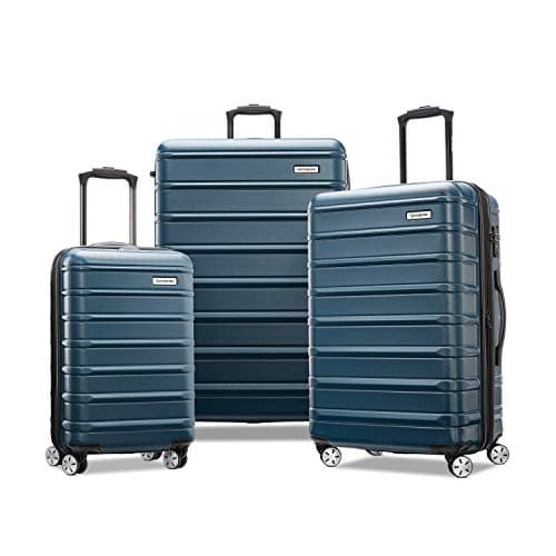 Samsonite Omni 2 Hardside Expandable Luggage with Spinner Wheels, 3-Piece Set (19/24/28), Nova Teal - Image 1