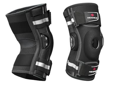 NEENCA Professional Knee Brace for Knee Pain, Adjustable Hinged Knee Support with Removable Side Stabilizers, Strong Stability for Joint Pain Relief, Arthritis, Meniscus Tear, ACL, PCL, Runner, Sports - Image 3