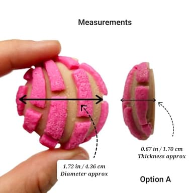 Concha Bread Silicone Mold for Candle Making, Resin Art, Soap Crafting, Clay Pottery, and Baking - Artisan Design, Easy Clean (Concha Mold A) - Image 2