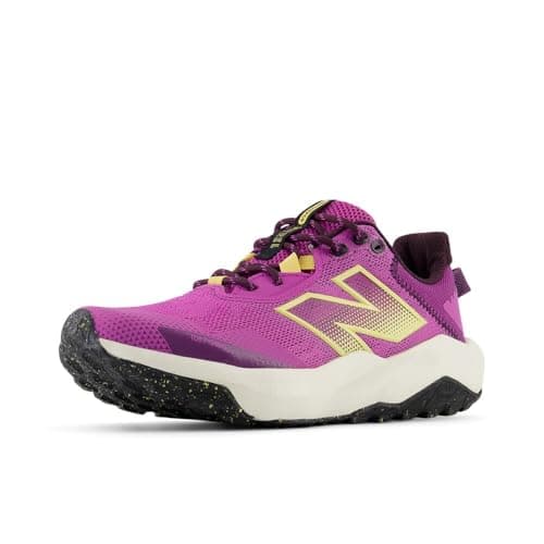 New Balance Women's DynaSoft Nitrel V6 Trail Running Shoe, Passion Fruit/Clementine/Black, 9.5 Wide - Image 1