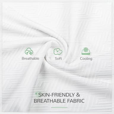 Novilla 6 Inch Twin Mattress, Gel Memory Foam Mattress Twin Size in a Box for Pressure Relief & Cool Night Sleep & Body Support, CertiPUR-US Certified Foams - Image 3