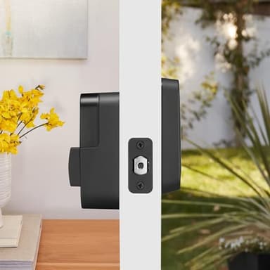 Yale Assure Lock 2 Touch Deadbolt, Black Suede Key-Free Smart Entry Door Lock with Wi-Fi Connected Touchscreen Keypad and Fingerprint Scanner for Code Entry and Remote Access, YRD450-F-WF1-BSP - Image 3