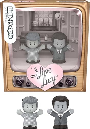 Little People Collector I Love Lucy: Lucy and Ricky Special Edition Figure Set for Adults & Fans in Display Package (Amazon Exclusive) - Image 1
