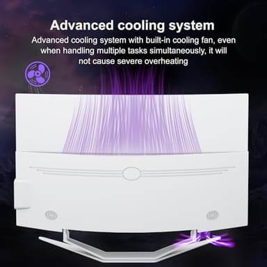 MECHAZER 27 inch All-in-One Desktop PC,Curved FHD Display, All-in-One Computer 16GB DDR3 512GB ROM SSD Core i7 7700HQ, HDMI Bluetooth 5.0 Dual Band WiFi with Mouse and Wired Keyboard - Image 8