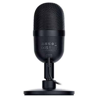 Razer Seiren Mini USB Condenser Microphone: for Streaming and Gaming on PC - Professional Recording Quality - Precise Supercardioid Pickup Pattern - Tilting Stand - Shock Resistant - Classic Black - Image 3