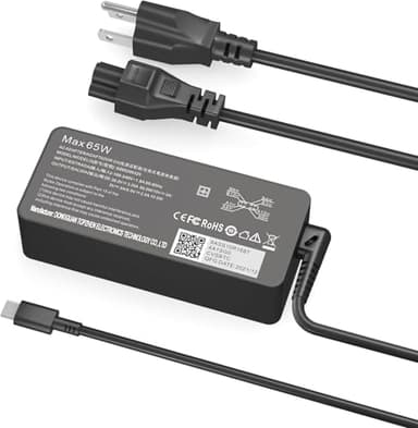 Dzytnsy 65W USB C Charger Compatible with Lenovo Thinkpad/Yoga/Chromebook Laptop Computer 65W 45W USB C Fast Power Adapter - Image 2