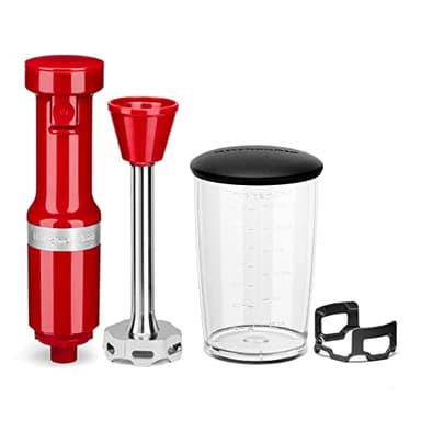 KitchenAid Variable Speed Corded Hand Blender KHBV53, Empire Red - Image 3