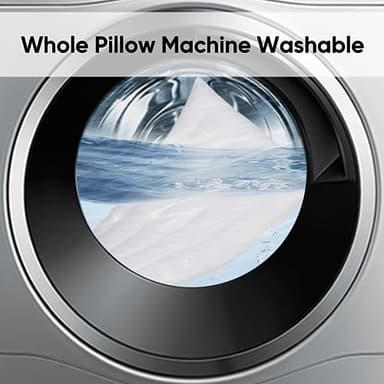 MINUPWELL Ultra Flat Pillows for Sleeping Thin, 7D High Support 2.5 inch Height Ultra Thin Pillows,Slim Bed Pillows for Stomach Sleeper,Standard Size -18x26 in - Image 7