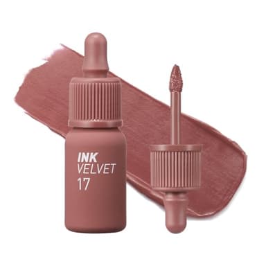 Peripera Ink the Velvet Lip Tint - High Pigment Color, Longwear, Weightless, Not Animal Tested, Gluten-Free, Paraben-Free (017 ROSY NUDE) - Image 1