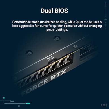 ASUS The SFF-Ready Prime GeForce RTX™ 5060 Ti 16GB GDDR7 Graphics Card (PCIe® 5.0, 16GB GDDR7, HDMI®/DP 2.1, 2.5-Slot, Axial-tech Fans, Dual BIOS) - Image 5