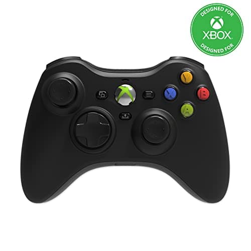 Hyperkin - Xenon Wired Controller - Officially licensed Xbox 360 Controller replica for Xbox Series X|S, Xbox One, Windows 10|11, PC, 3.5MM Audio Jack, Impulse Triggers - Black - Image 1